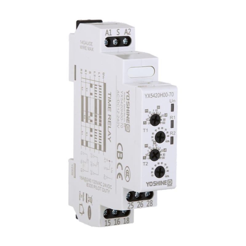 单触发双时间继电器